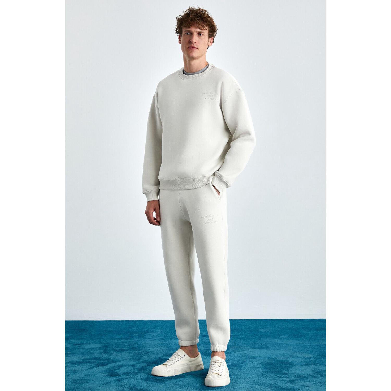 

Nottingham Men s Set Of 2 Relaxed Organic Cotton Rose Gold Stone Color Tracksuits S