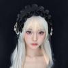 Lolita Lace Ribbon Bow Headband & Skirt Headdress