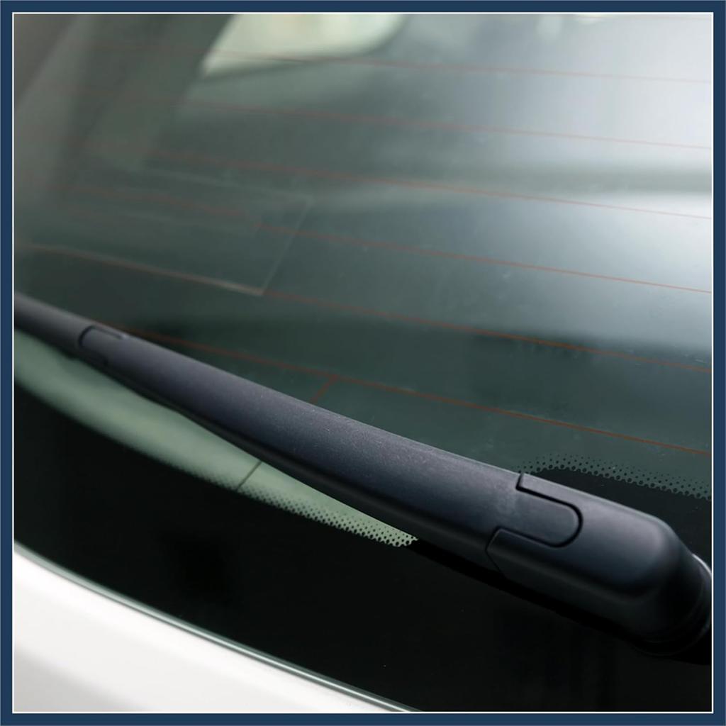 Rear Windshield Wiper Arm Nut Cover Cap Fit for Ford Edge - Pack of 1 Black Stylish Design