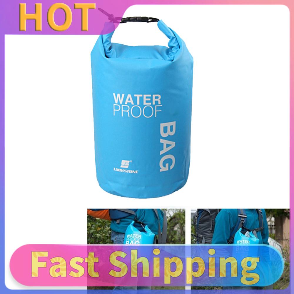 2L Waterproof Dry Bag Sack Floating Boating Kayaking Water Bag Ultralight Drifting PVC Mesh Bags for Outdoor Swimming Rafting