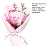 Mini Aromatherapy Soap Rose Bouquet Scented Artificial Flower Arrangement Christmas Wedding Birthday Valentine's Day Gifts for Women Mom Wife Best