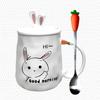 Cute Rabbit Mug Cartoon Mug Ceramic Cup Coffee Cup Milk Cup Water Cup Drinking Set