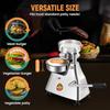 5-inch Commercial Burger Patty Maker Stainless Steel Hamburger Press with 400 Pcs Patty Papers for Beef Pork Chicken Patty in S