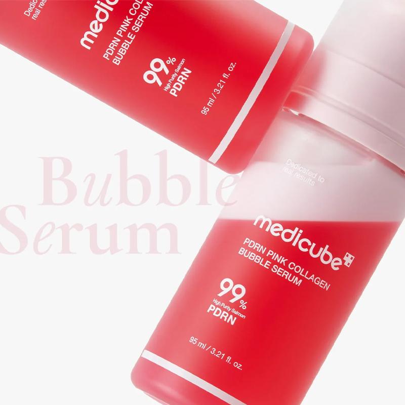 Medicube PDRN Pink Collagen Bubble Serum 95ml