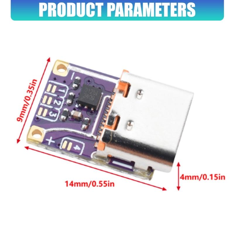 Effective Type C PD3.0 PD3.1 Quick Power Module Type-C Voltages Triggering Featuring 5V To Adjustable Output Preferences
