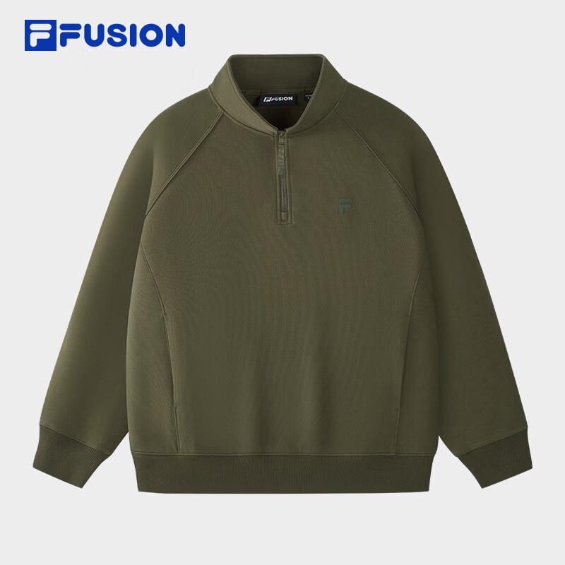 FILA FUSION Men s 2026 Spring Pullover Sweatshirt M