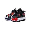 Anta Kids Asymmetrical 2.0 Non-Slip Shock Absorbing Wear-Resistant Low-Top Basketball Shoes Kids sneaker Black White Red 312239953-1