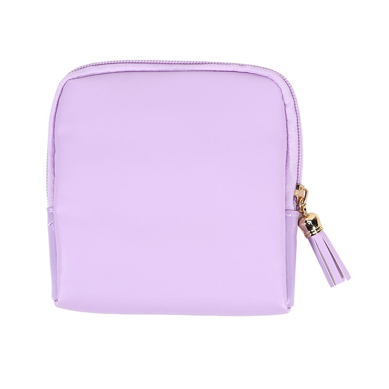 Tassel Jewelry Packing Bag PU Leather Rings Necklace Mini Cosmetic Bag Large Capacity Organizer Jewelry Storage Case Travel