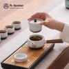 Nanshan Xiansheng Zen Style Side Handle Kung Fu Tea Set