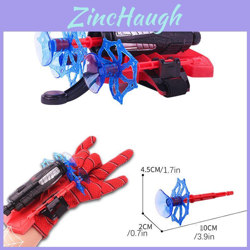 Spider-man Kids Plastic Cosplay Glove Launcher Set For Imaginative Play And Fun