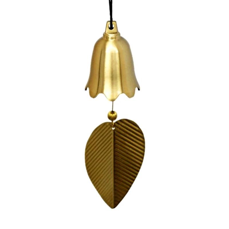 *Carillon à vent en feuille de cuivre japonais Clochettes Décoration suspendue pour jardin extérieur Musique du vent Décoration intérieure Son de cloche de paysage