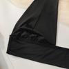 Europäischer Plus Size BH mit Frontverschluss, Neckholder, rückenfrei für Damen, Komfort-Cutout-Rücken, Tägliche Intimwäsche