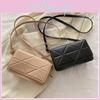 Stylish Women's Casual Korean Checkered Handbag For Winter 2024 Chic Commuter Crossbody Bag