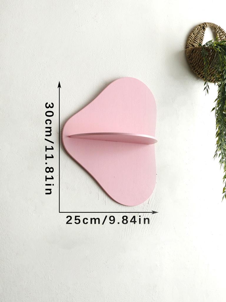 Colorful Floating Wall Shelf Display Wooden Plant Flower Pot Tray Storage Rack Art Home Decoration for Girl Room Wall Decor Gift