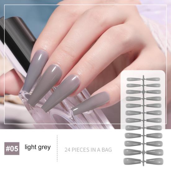 Detachable FALSE Color Eco-friendly Nails Exquisite Solid