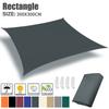 Sun Shade Sail 2/3/4/5/6M Rectangle UV Block Sunshade Cloth for Backyard Yard Deck Patio Garden Outdoor Activities and Facility