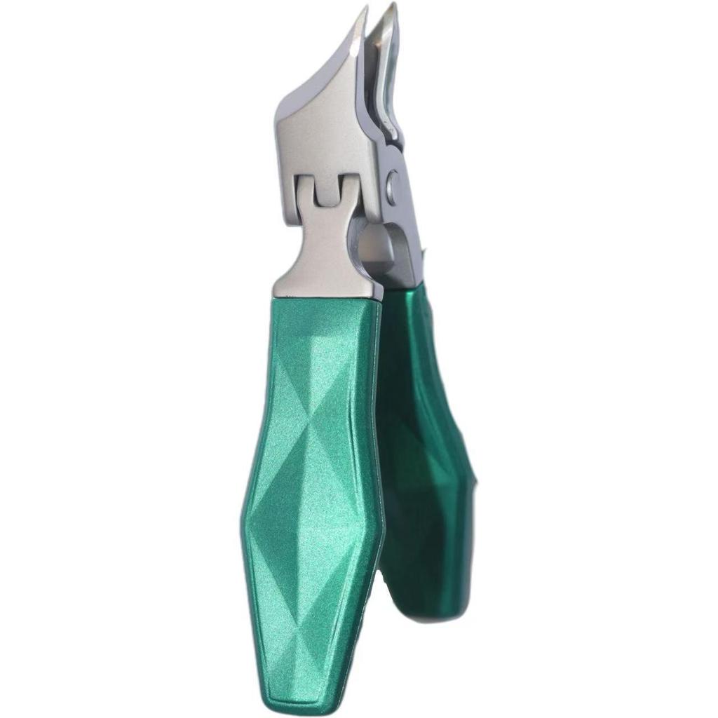 Ultra-Sharp Angled Nail Clippers with ABS Handle for Ingrown Toenails