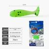 60pcs T Tail Fishing Soft Lures 1.0cm Floating Minnow Baits Minnow Lures  Fishing