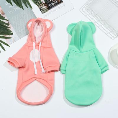 Cute Animals Costume Winter Outfit Pet Hoodie Bear Puppy Coat Dog Jumpsuit Dog Winter Clothes