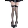Thin long tube stockings lace thigh socks shrimp line striped long tube over the knee high tube socks female sexy pure desire