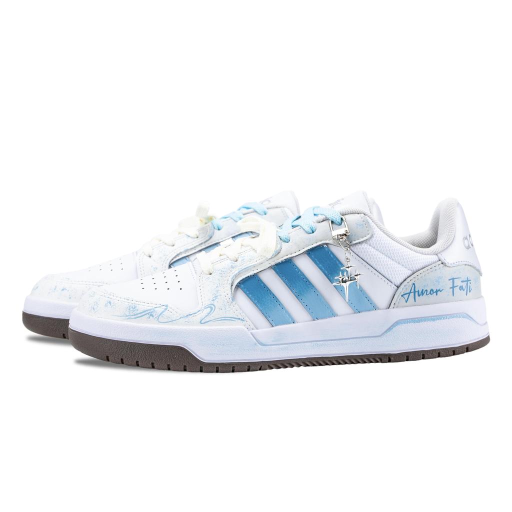 Adidas ENTRAP Amor Island Low top Skateboard Shoes Unisex White Blue JP9959(Team836-Amor )