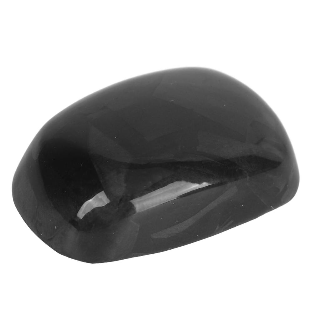 Gear Knob Unlock Button Cov Carbon Lev Unlock Button Trim Replacement for G37 FX35 QX70 QX50
