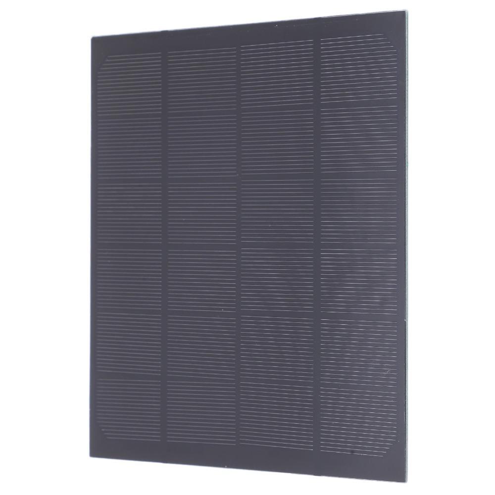 Portable Solar Charger 6V 4.5W Photovoltaic Panel Durable Solar Cell Charger Lowpower Applications