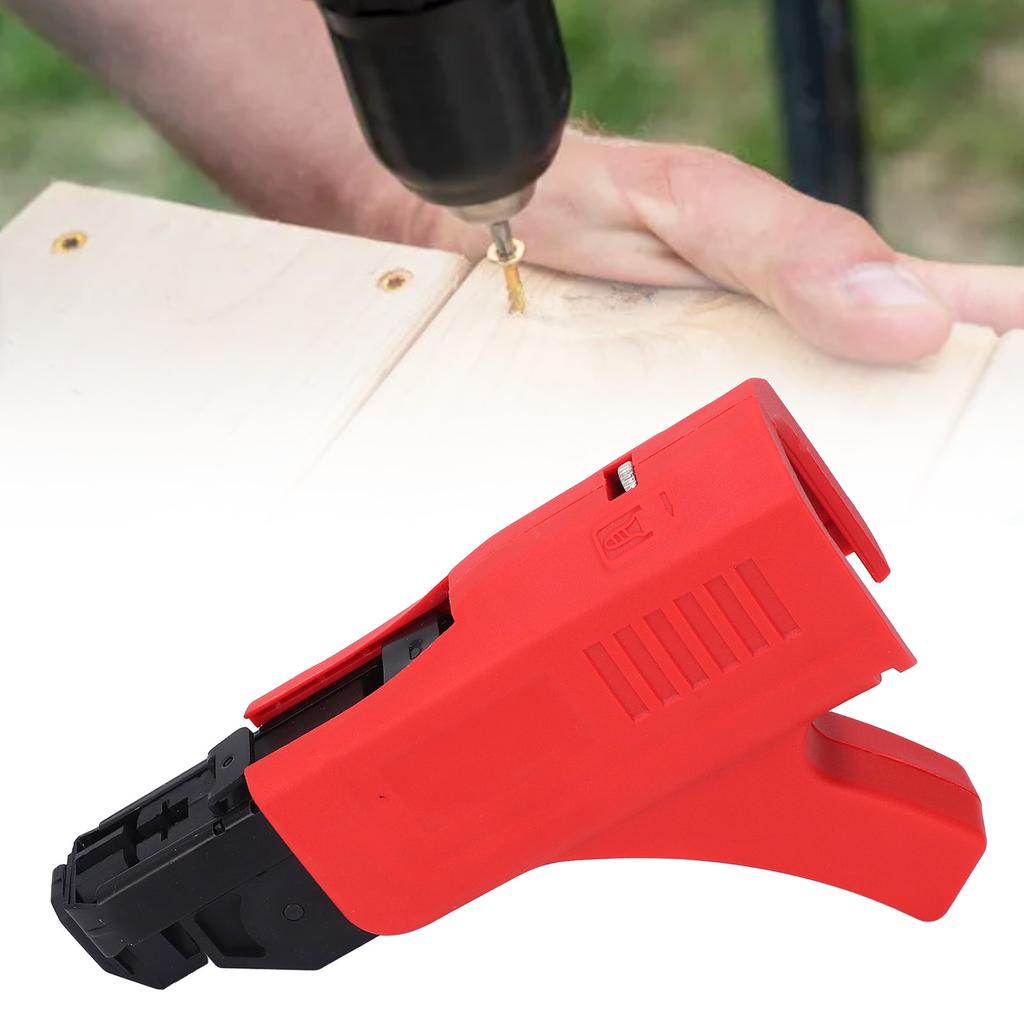 Chain Nail Gun Adapter Length Depth Adjustment Automatic Chain Screw Gun Attachment for 47.3-75.8mm 