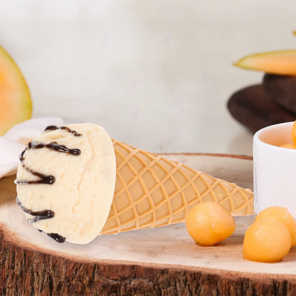 TOYMYTOY Ice Cream Food Sample Model Eatable Sample Display Pretend Play Food Food Toy Exhibition Promotional Goods Photography Props Decoration