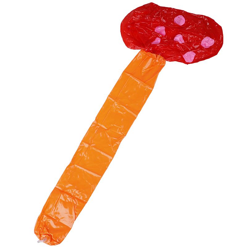 Plynové nafukovací vlčí zubové kladivo Dětská hračka Kladivo Žert Vánoční rekvizity