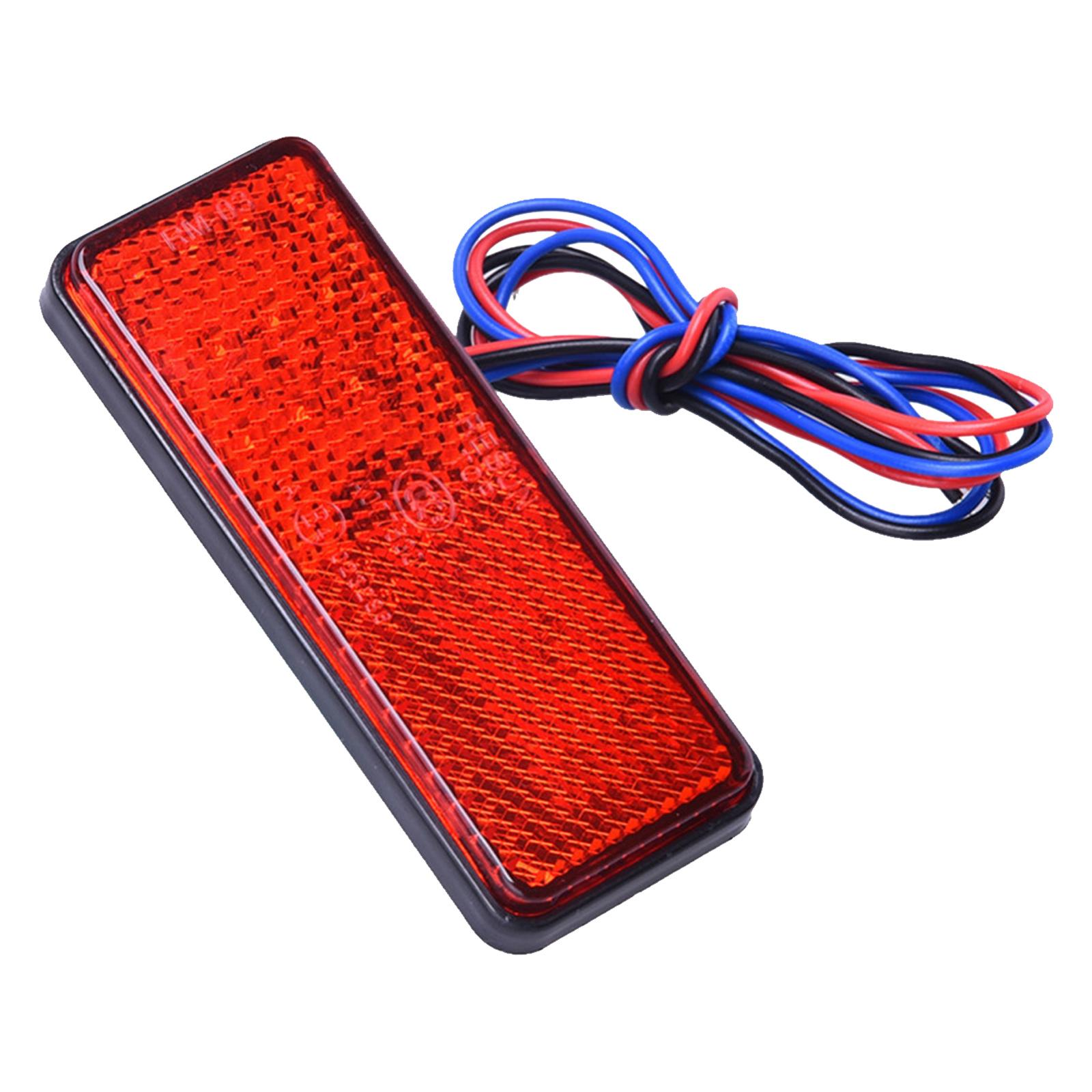 

Мотоциклетный светодиодный стоп-сигнал Задний фонарь Стоп-сигнал Светодиодный отражатель Мотоциклетный стоп-сигнал Задний фонарь для мотоцикла 12 В Сигнальная лампа для мотоцикла Мотор красный