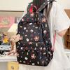 School Bag New Lightweight Small Backpack Middle School Student Junior High School Student College Student Schoolbag Women's Simple Backpack
