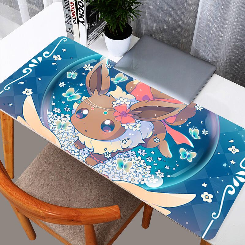 Pokemon Pikachu Computer Varmilo Keyboard Mouse Pad Anime Gaming Accessories Table XXL Gamer Carpet Desk Mat  Mousepad