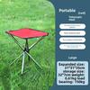 Portable Outdoor Telescopic Folding Camping Chair - Stainless Steel Fishing Stool