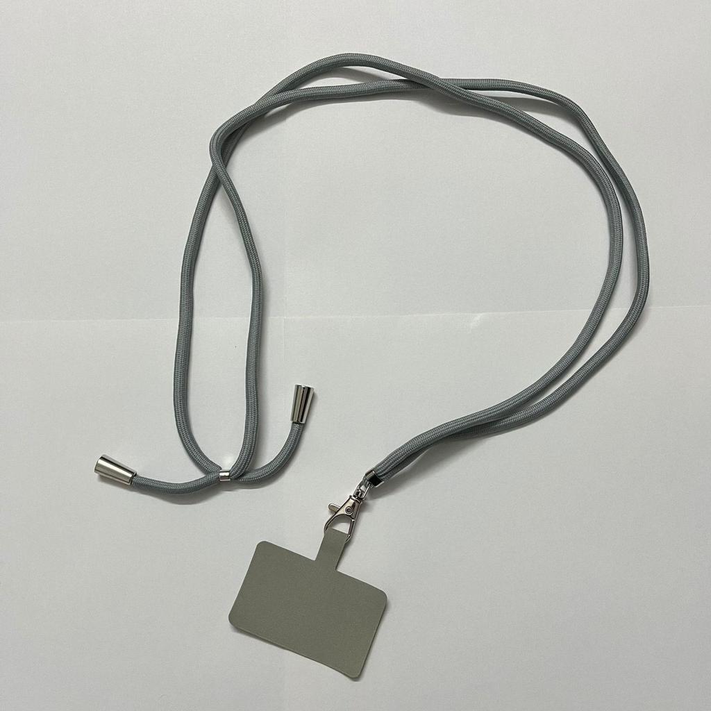 Adjustable Crossbody Mobile Phone Lanyard - Nylon Anti-Lost, Anti-Drop Neck Strap with DIY Gasket