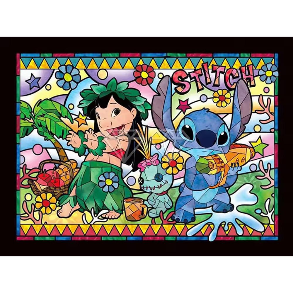 Diamond Painting Disney Lilo and Stitch Winnie Mickey Home Decor Full Square&Round Diamond Mosaic Embroidery Cross Stitch