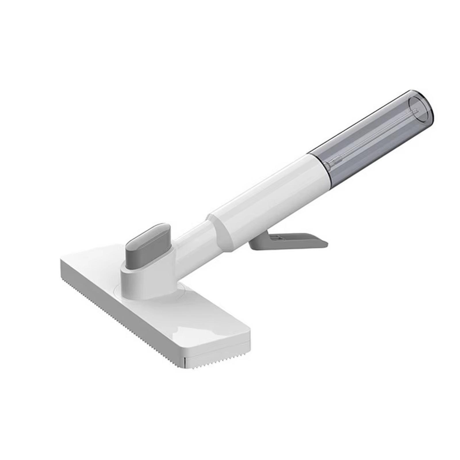 

Wet and Dry Spray Mop with Detachable Cloth Head Rotating Cleaning Mop for Home Use Hands-Free Operation Easy to Clean Floors one size білий