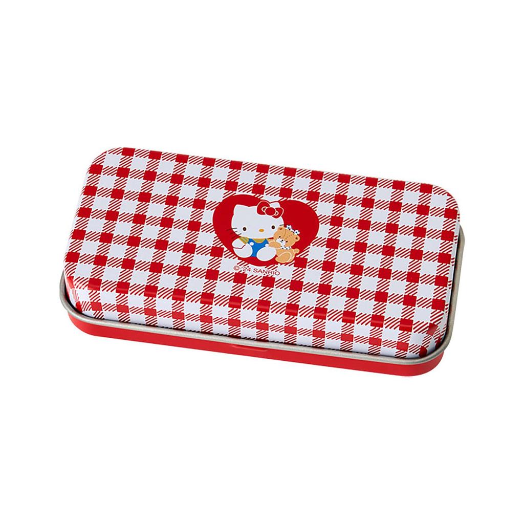 Sanrio Bandage Tin Case Everyday Hello Designs x 5 of 451126 & (Sanrio Goods) Kitty, 10-Pack (2 Each)
