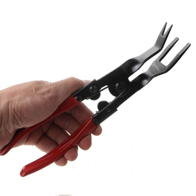 Plastic Rivet Removal Tool: Light Open Pliers with Screwdriver for Car Buckles and Gas Protection.
