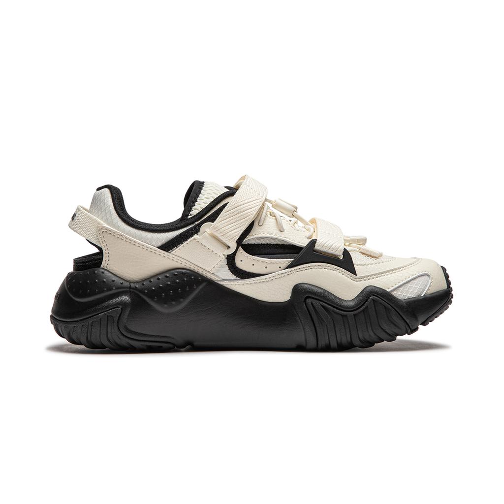 New LiNing Sichuan Tour Cushioning Wear Resistant Low Top Casual Shoes Women's Ecru AGCU184-1