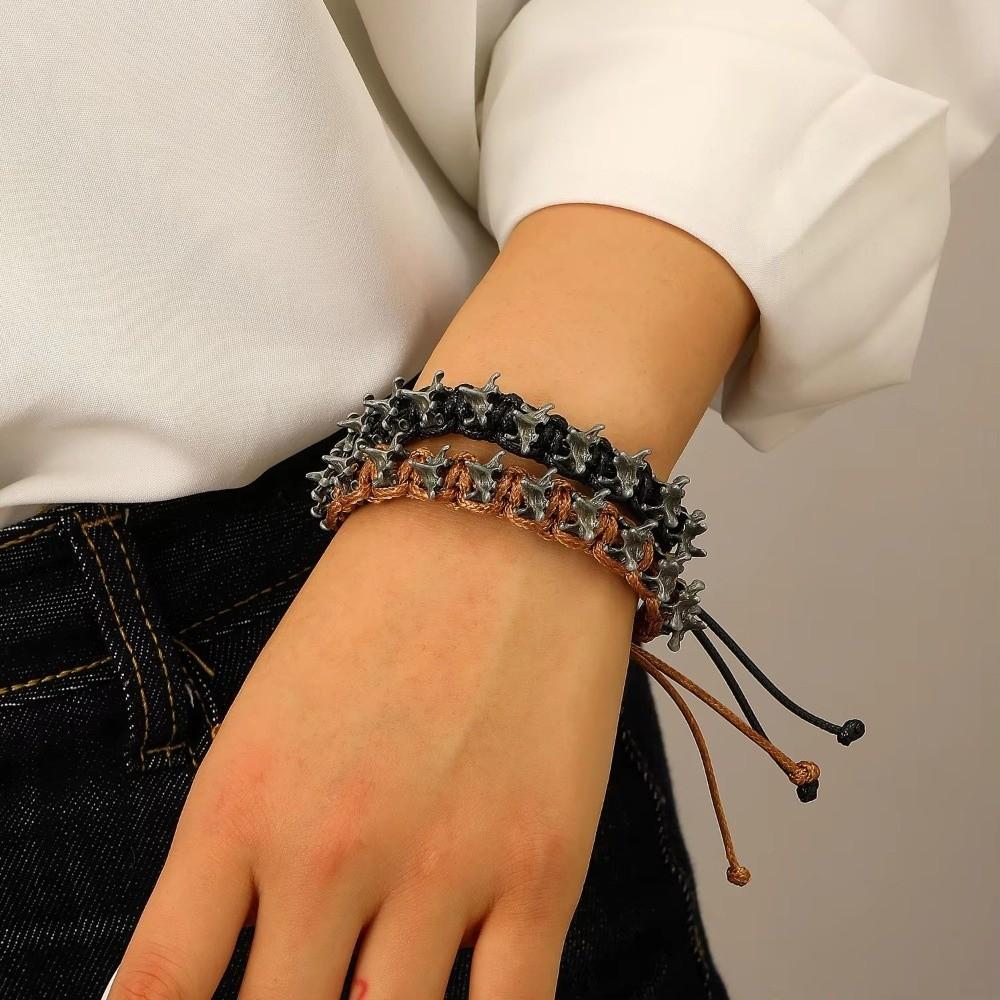 Metal Gothic Bracelet Adjustable Adjustable Bracelet Gothic Style Punk Bracelet  Men
