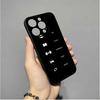 Minimalist Life Rules Phone Case For IPhone 16,15,14,13,12,11,XS,XR,X,8,7,Pro,Max,Plus,mini Silicone Black Cover