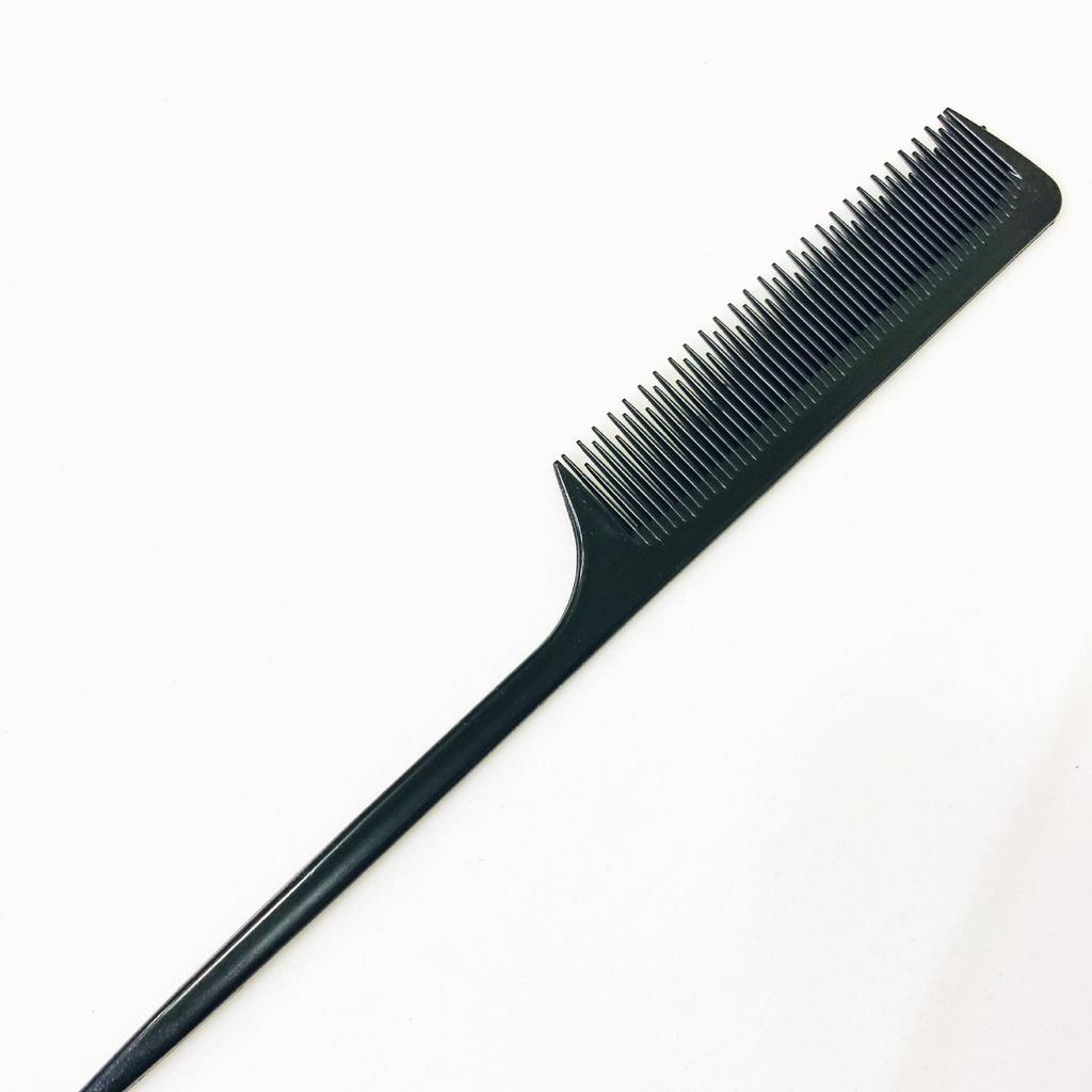 Tony Guy Steel Needle Hairdressing Comb Set: High & Low Tooth, Hook, and Pick Comb for Photo Studio Use