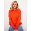 Winter Women Knitted Top Oversized Turtleneck Sweater Pullovers Warm Soft Basic Green Rose Red Girl