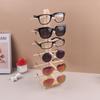 Multi Layers Wood Sunglass Display Rack Shelf Eyeglasses Show Stand Jewelry Holder for Multi Pairs Glasses Showcase WF