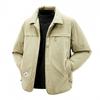 Men's Cross-Border Down Feather Jacket: 50% Down, Lapel, Short, Trendy Winter Workwear
