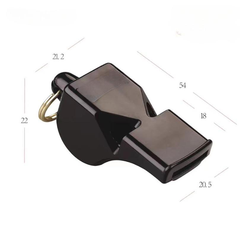 1 Pcs Plastic Football  Basketball Hockey Sport Classic Referee Whistle Survival Outdoor (Random Color)  Training Equipment