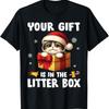 Веселого Різдва Ваш Подарунок У Кошику Для Кота MUNCHKIN Футболка