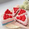 Cake Squeeze Toy Stress Relief Blueberry Strawberry Cake Pinch Toy Focus Aid