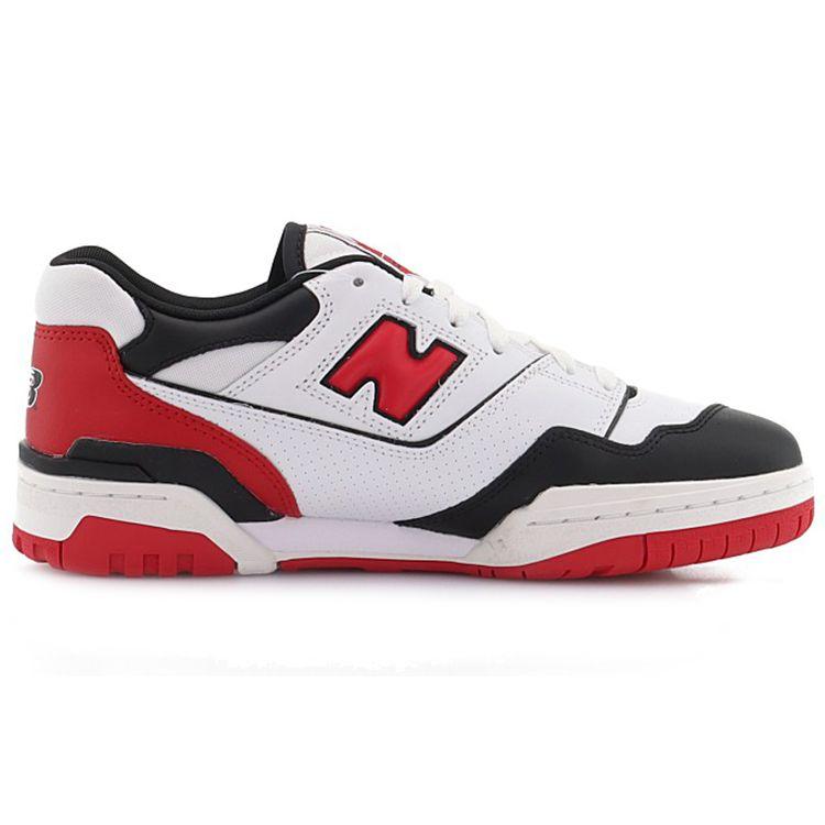 New Balance 550 Unisex White Team Red Black BB550HR1